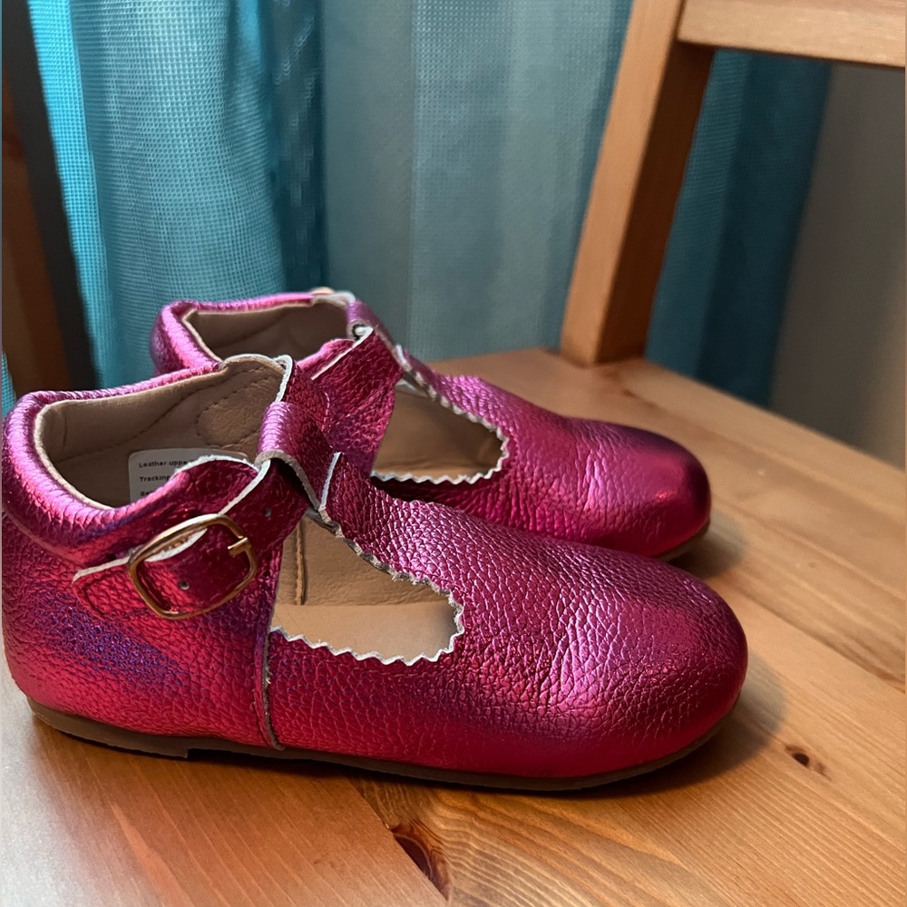 Little Girl T-Strap Shoes